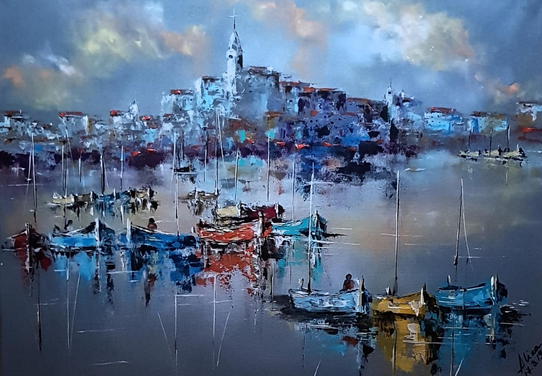 ArteDiAlina.com painting: Meeting point